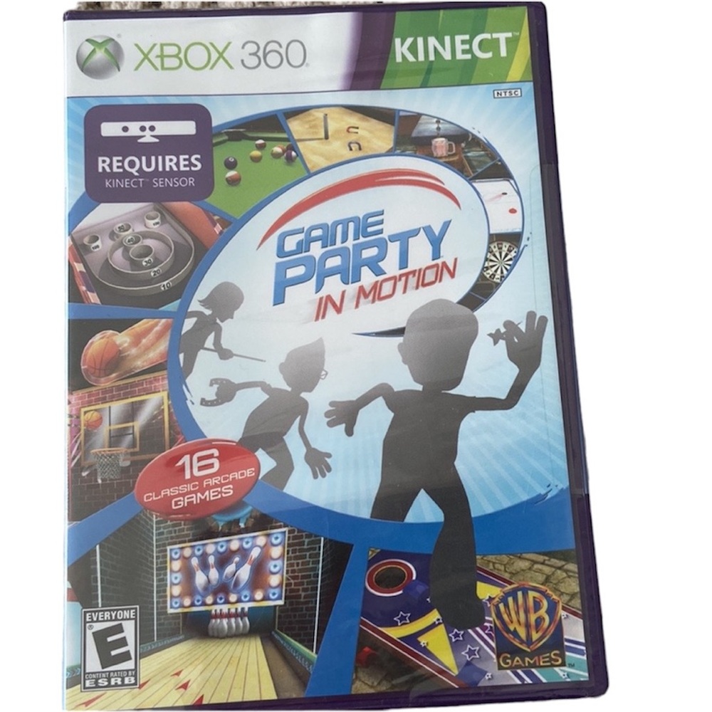 New XBOX 360 Kinect Game Party In Motion